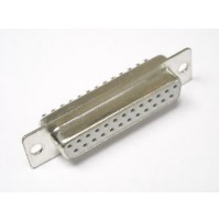CONNETTORE D-SUB FEMMINA 25 PIN A SALDARE (DB25)
