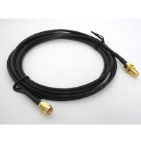Cavo RF con SMA Maschio e SMA Femmina RG174 - 3 Metri