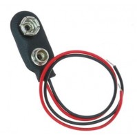 Clips portapila per pile a 9 Volt