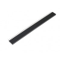 Connettore strip Femmina diritto 40 pins passo 2.54mm