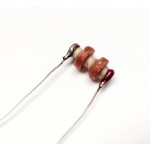 Impedenza RF a nido d'ape su ceramica tipo assiale 100uH (0,1mH) mod. ARH01