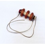 Impedenza RF a nido d'ape su ceramica tipo assiale 220uH (0,22mH) mod. ARH022