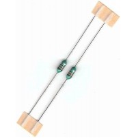Induttanza assiale 3300uH (3,3mH) 1/2W - 2 Pezzi
