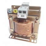 TRASFORMATORE MONOFASE 63VA PRIMARIO 400V SECONDARIO 230V