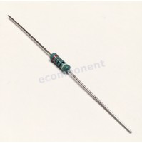 590 OHM RESISTENZA A STRATO METALLICO 590R 1/2W 1% MK4 ROEDERSTEIN (2 PEZZI)