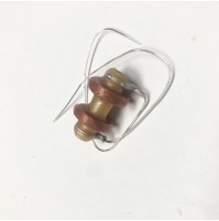 Impedenza RF a nido d'ape su vetronite tipo assiale 470uH (0,47mH) mod. ARH047 Impedenza RF a nido d'ape su vetronite tipo assiale 470uH (0,47mH) mod. ARH047